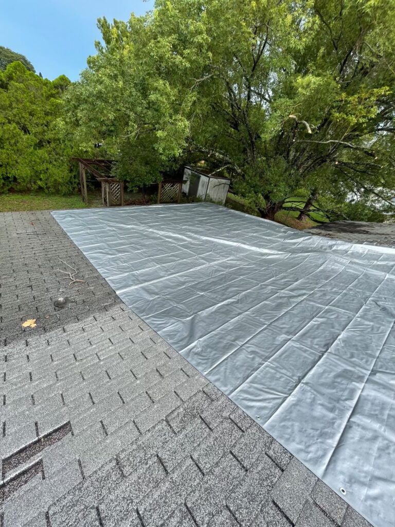 emergency roof tarping